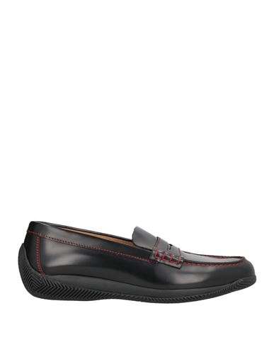Lo.white Lo. White Man Loafers Black Size 13 Calfskin In Black