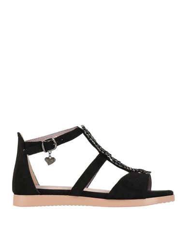 Tua By Braccialini Woman Sandals Black Size 7 Textile Fibers In Black