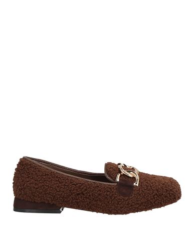 Tosca Blu Woman Loafers Dark Brown Size 7 Synthetisches Material In Multi