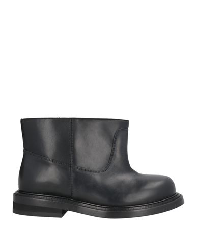 Moschino Couture Woman Ankle Boots Black Size 8 Calfskin In Black