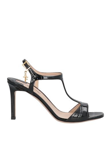 Tom Ford Woman Sandals Black Size 8 Goat Skin