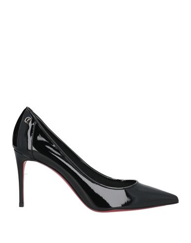 Christian Louboutin Miss Z 80 Patent Leather Pumps In Black