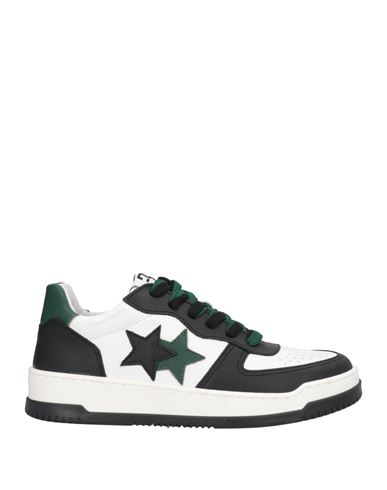 2star Woman Sneakers White Size 9 Leather In White