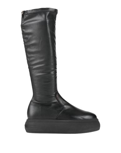 Steve Madden Woman Boot Black Size 7.5 Synthetisches Material In Black