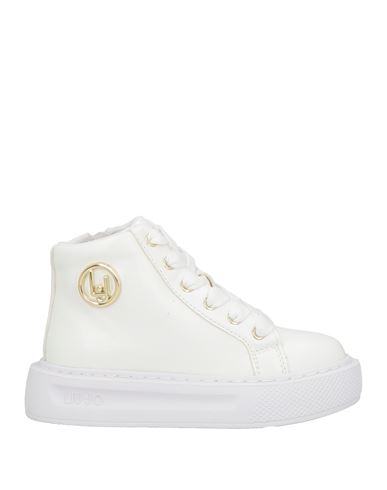 Liu •jo Toddler Girl Sneakers White Size 10c Textile Fibers In White