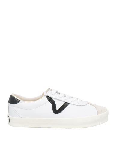 Vans Woman Sneakers White Size 6.5 Leather In White