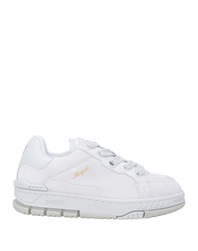 Axel Arigato Woman Sneakers Light Grey Size 6.5 Leather In White