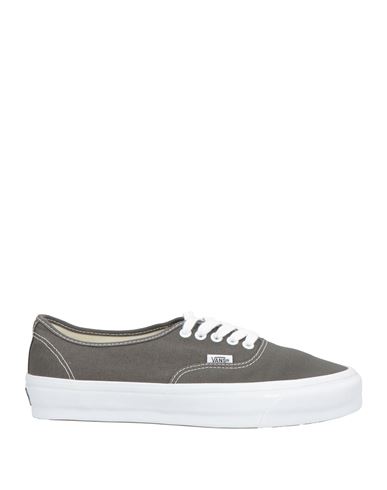 Vans Man Sneakers Grey Size 6.5 Textile Fibers In Gray