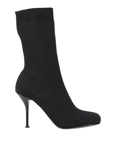Mcq By Alexander Mcqueen Mcq Alexander Mcqueen Woman Ankle Boots Black Size 8 Textile Fibers In Black