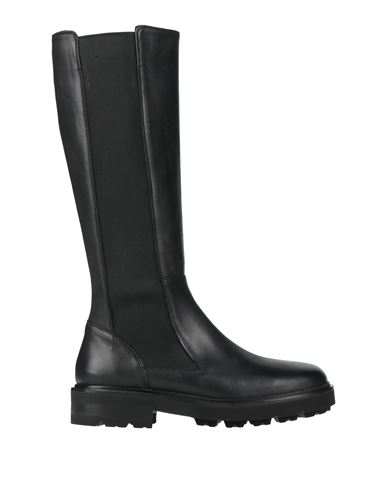 O'dan Li Woman Boot Black Size 9 Calfskin In Black