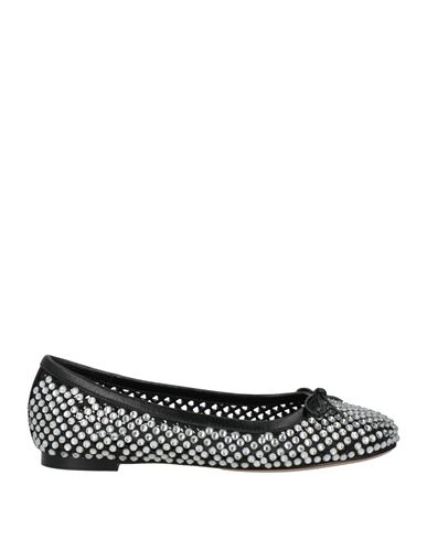 Lola Cruz Woman Ballet Flats Black Size 6 Textile Fibers In Black