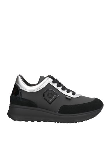 Agile By Rucoline Woman Sneakers Black Size 8 Leather In Black