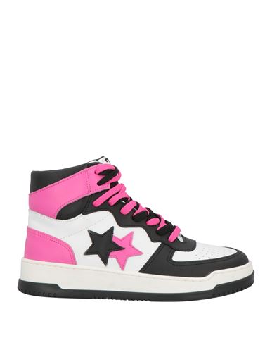 2star Woman Sneakers White Size 9 Leather In White