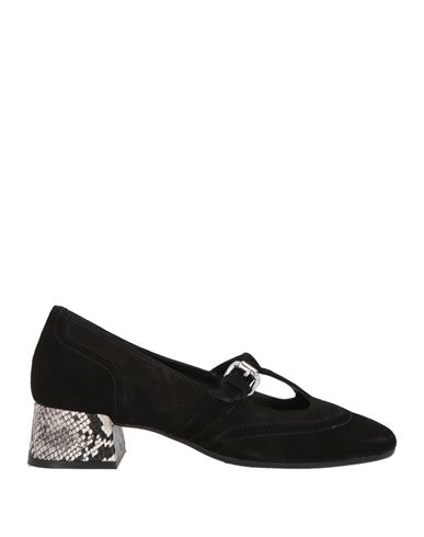 Carmens Woman Pumps Black Size 7 Leather In Black