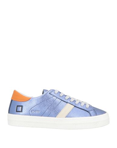 Date D. A.t. E. Woman Sneakers Blue Size 7 Leather In Blue