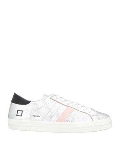 Date D. A.t. E. Woman Sneakers Silver Size 5.5 Leather In Silver