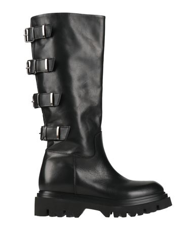 Fruit Fru. It Woman Boot Black Size 8 Leather In Black