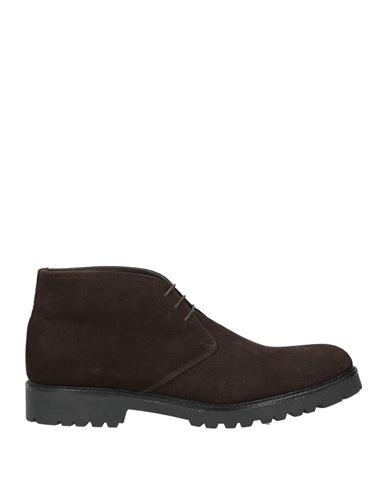 Helmur® Helmur Man Ankle Boots Dark Brown Size 12 Leather In Brown