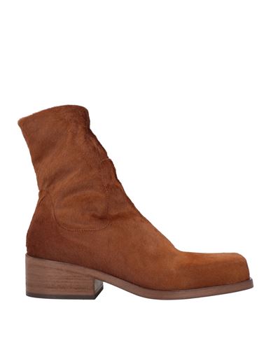 Marsèll Man Ankle Boots Tan Size 8 Leather In Brown
