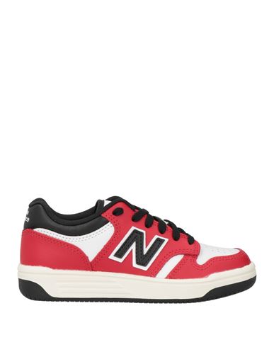 New Balance Toddler Sneakers Red Size 1c Leather, Synthetisches Material In Red
