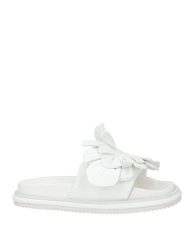 Farm Rio Woman Sandals White Size 11 Textile Fibers In White