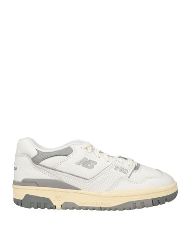 New Balance Woman Sneakers Off White Size 9 Leather In Multi