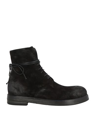 Marsèll Man Ankle Boots Black Size 8.5 Calfskin In Black