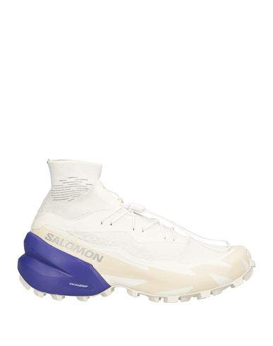 Salomon Woman Sneakers Ivory Size 6.5 Synthetisches Material, Textile Fibers In White