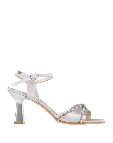 Valleverde Woman Sandals Light Grey Size 6 Synthetisches Material In Gray