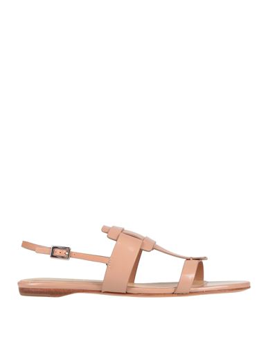 Roger Vivier Woman Sandals Blush Size 5.5 Leather In Pink