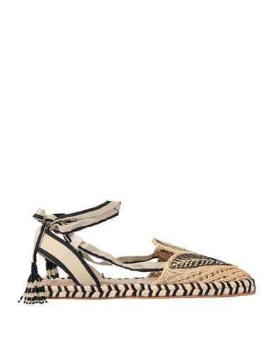 Farm Rio Woman Espadrilles Sand Size 11 Straw In Multi