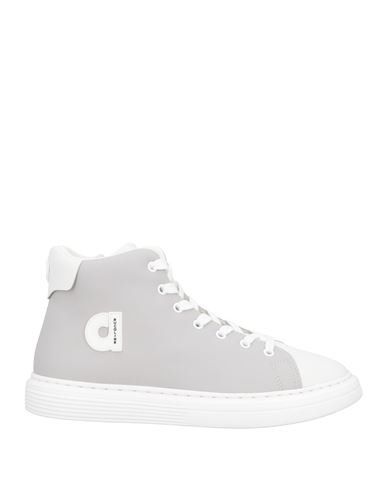Agile By Rucoline Woman Sneakers Light Grey Size 8 Leather In Gray
