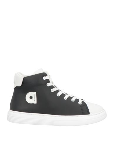 Agile By Rucoline Woman Sneakers Black Size 8 Leather In Black
