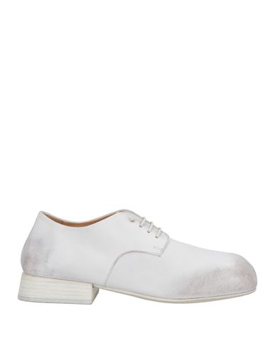 Marsèll Woman Lace-up Shoes Off White Size 5 Leather In White