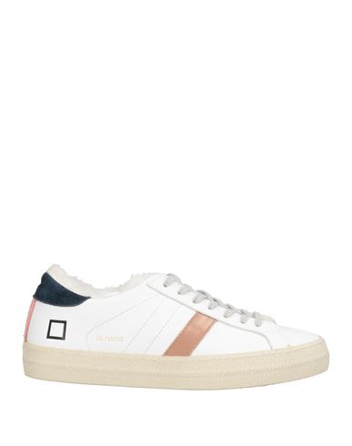 Date D. A.t. E. Woman Sneakers White Size 6.5 Leather In White