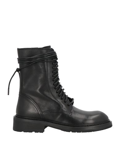 Ann Demeulemeester Woman Ankle Boots Black Size 8 Leather In Black