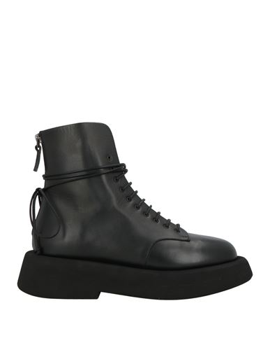 Marsèll Gomme Woman Ankle Boots Black Size 8 Calfskin In Black