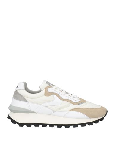 Voile Blanche Man Sneakers Grey Size 9 Leather, Nylon In Multi
