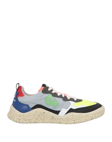 Id.eight Id. Eight Woman Sneakers Light Grey Size 7 Textile Fibers, Synthetisches Material In Multi
