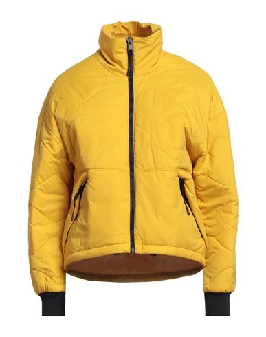 Napapijri Woman Puffer Yellow Size Xxs Polyamide In Yellow