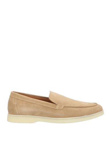 Hackett Man Espadrilles Beige Size 8 Leather In Neutral