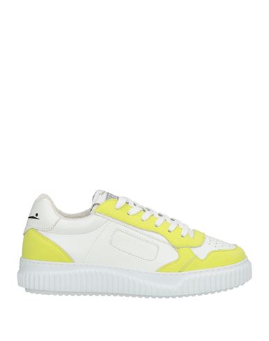 Voile Blanche Hybro Woman Sneakers White Size 7 Leather In White