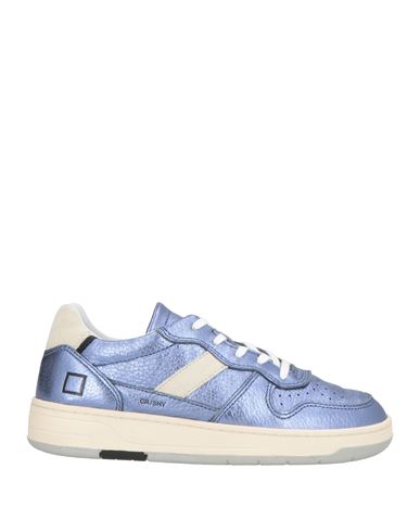 Date D. A.t. E. Woman Sneakers Light Blue Size 5.5 Leather In Blue