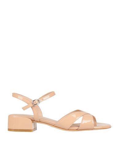 Stuart Weitzman Woman Sandals Beige Size 7.5 Leather In Brown