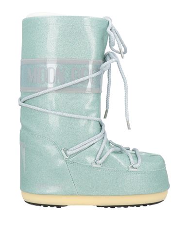 Moon Boot Toddler Girl Boot Light Green Size 10c Textile Fibers In Green
