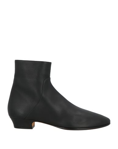 The Row Woman Ankle Boots Black Size 7 Calfskin In Black
