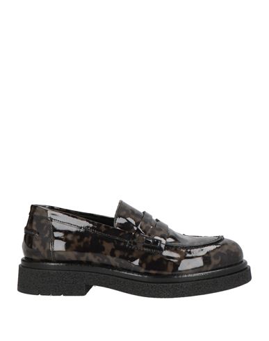 Loafer Woman S Taupe Size 8 Leather In Black