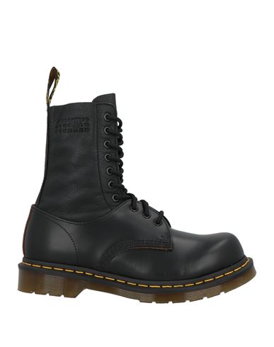 Mm6 Maison Margiela X Dr. Martens Man Ankle Boots Black Size 8 Leather In Black