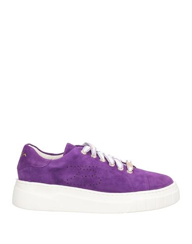 Tosca Blu Studio Woman Sneakers Purple Size 7 Leather