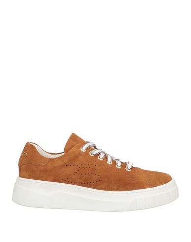Tosca Blu Studio Woman Sneakers Tan Size 7 Leather In Brown